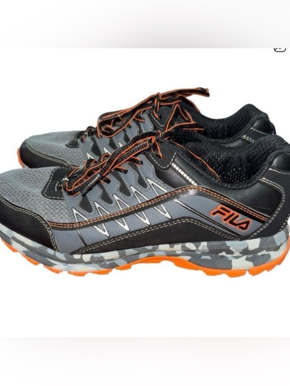 Fila Evergrand Trail men’s size 7EEEE 21.5 sneakers trail running/hiking camo